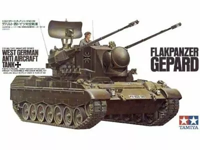 TAMIYA 35099 Flakpanzer Gepard Tank 1:35 Military Model Kit • £22.95