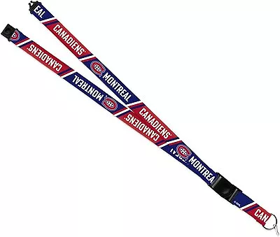 Montreal Canadiens Lanyard Keychain Safety Breakaway Double Sided • $14.79