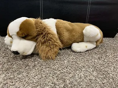 E&J Classic Cocker Spaniel Dog Large Plush Prima Realistic Brown White Hound • $149.99