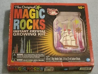 Magic Rocks Instant Crystal Growing Kit The Original Sealed • $9.99