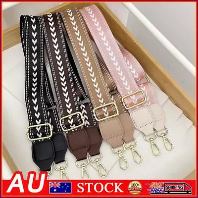 Women Shoulder Bag Strap Adjustable Boho Handbag Belt For Bags Strap Replacement • $9.69