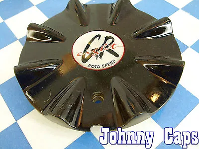 GReight Rota Speed Wheels Black Custom Wheel Center Caps Used Center Cap (1)   • $27.75