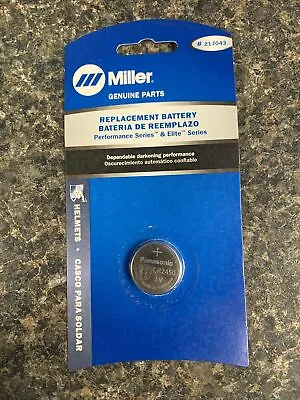 Miller Replacement Battery For Performance & Elite Series Helmets- Qty 1- 217043 • $8