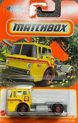 *new* Matchbox Vhtf 1965 Ford C900 Shell Oil Yellow  63/100 • $6.95