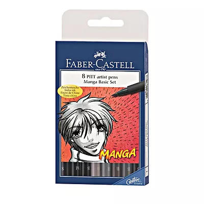 Pitt Artist Pen Set 8 Manga • $38.20