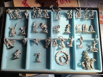 Vintage 1980's Grenadier Ral Partha Dungeons & Dragons Miniature Figures • $68.68