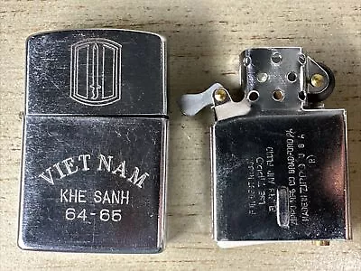 1960s Zippo Cigarette Lighter “Bradford ZIPPO Pat. 2517181” Vietnam BIZARRE • $14.95