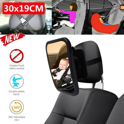 Car Baby Seat Inside Mirror View Back Safety Rear Facing Care Child Infant Care • £9.96