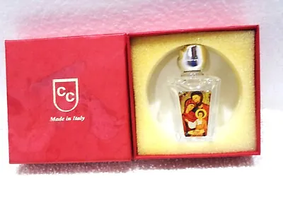 Vintage Cc Roma Eterna Holy Family Blessed By Pope Bottle Of Holy Water Italy • $19.99