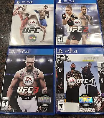 PS4 UFC Game Lot - 1234 • $21.50