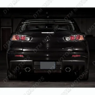 For 2008-2017 Mitsubishi Lancer EVO 10 Painted Black Rear Trunk Duck Lid Spoiler • $117.25
