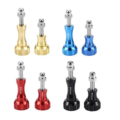 Aluminum Thumb Knob Stainless Bolt Nut Screw Set For GoPro HERO12/11/10/9/8/7/6 • $9.99