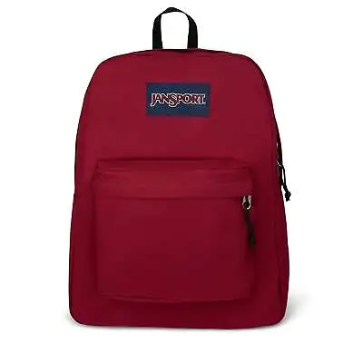 JANSPORT Superbreak One Backpack/Rucksack Viking Red Free Delivery • £25.95