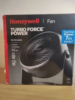 Honeywell Quiet Operation Cooling Fan Table Wall 90° 40W  • £19