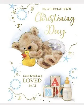 £2.25 • Buy CHRISTENING BOY  Card