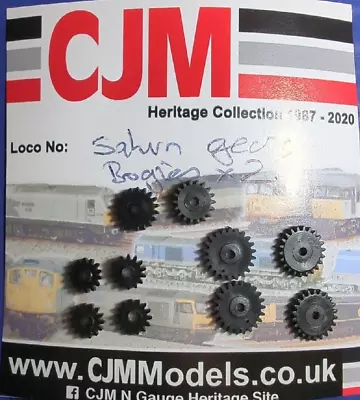 Cjm N Gauge Saturn Chassis Bogie Spare  Gear Pack New Exclusive • £10