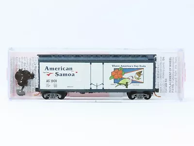 N Scale Micro-Trains MTL NSC 07-02 AS American Samoa 40' Steel Box Car #1900  • $29.95