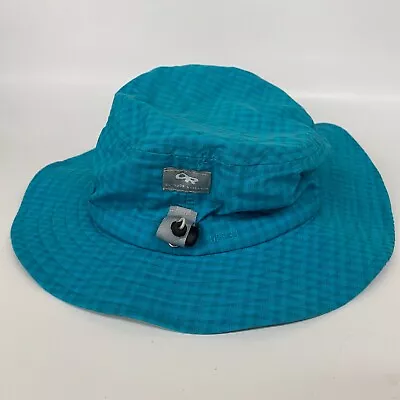 Outdoor Research Bucket Hat Cap Men Adult Blue Hike Outdoors Rain Fish Climb Sun • $17.60