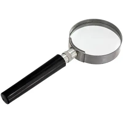 USA 10X Magnification Handheld Magnifier Magnifying Glass Handle Low Vision Aid • $4.97