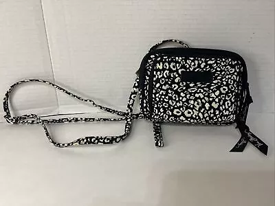 Vera Bradley All In One Crossbody Black White • $14.99