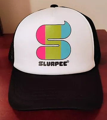 Limited Edition Slurpee 7-Eleven 7-11 Trucker Hat Mesh Baseball Cap Snapback NWT • $15