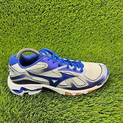 Mizuno Wave Bolt 4 Womens Size 8.5 Blue Athletic Running Shoes Sneakers PYV0316 • $49.99