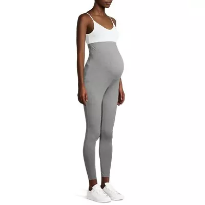 CUTE Gray Fashion Maternity Leggings (Size Small 4/6) BRAND NEW W TAGS • $9.99