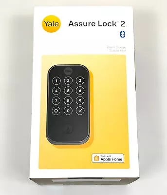 Yale Assure Lock 2 Touchscreen Smart Lock In Black Suede New • $109