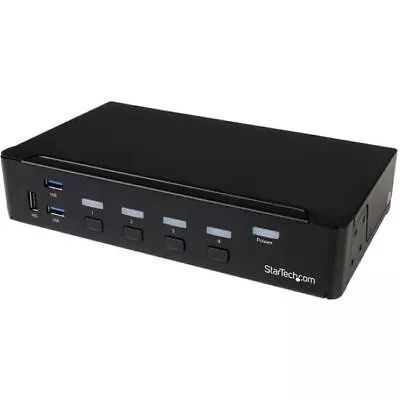 StarTech.com 4-Port HDMI KVM Switch - Built-in USB 3.0 Hub For Peripheral Device • $760.88