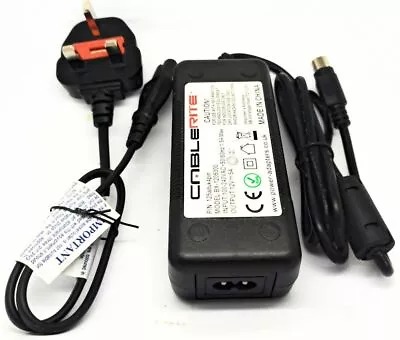 £15.99 • Buy 12v 4 Pin Power Supply Adapter For NETGEAR RN10400-100EUS Readynas