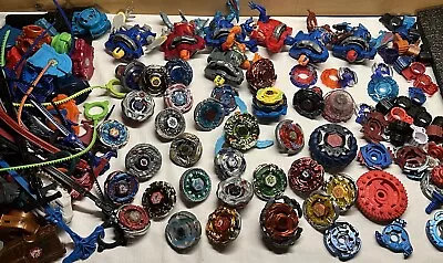 Beyblade Metal Fusion Large Lot  Takara Tomy REASONABLE OFFERS CONSIDERED • $250