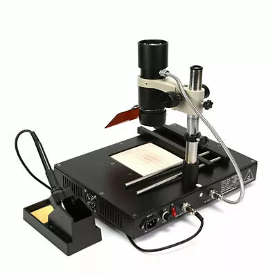 Infrared IR Soldering SMD Welder Preheating Machine T862++ BGA Rework Station US • $178