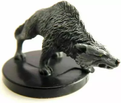 $9.99 • Buy Timber Wolf - Deathknell - Dungeons & Dragons Miniature (DDM) - #27