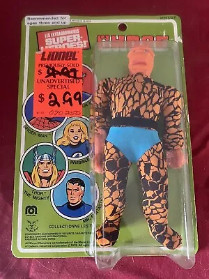 1979 Mego  La Chose  Cadence Industries Fantastic Four New In Package • $250