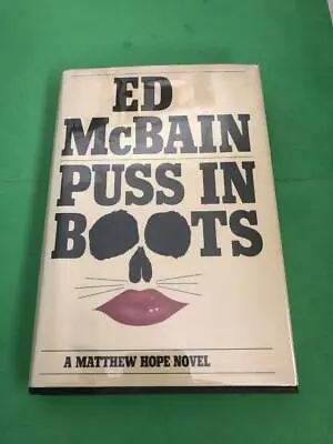 Ed Mcbain  Puss In Boots  Signed First Edition Auto Hc Mylar Dust Cover W/coa • $11.60