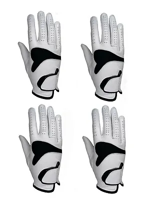 ***New***  (4)  Mens All Cabretta Leather Golf Gloves (Right Hand) • $122.99