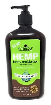 Malibu Hemp Body Moisturizer Clean Beauty 18 .FREE SHIPPING!!!! BEST SELLER!!!! • $16.31