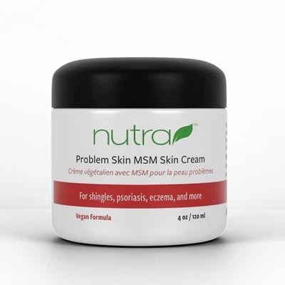 $66.80 • Buy Nutra Health Problem Skin MSM Cream 4 Oz Jar