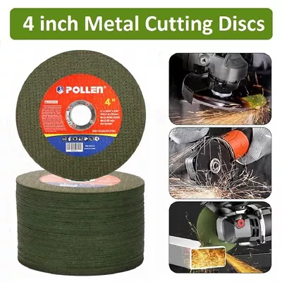 4 Inch Metal Cutting Disc Wheel Resin Cut Off Blade Discs For Angle Grinder • $14.69