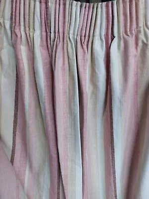 Laura Ashley Awning Strip Curtains 90  L X 90  W Lined  • £65