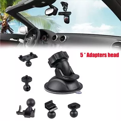 5 Types Adapter Car Suction Cup Mount For Dash Cam GPS Camcorder Easy To Use • £8.90