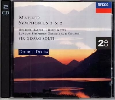 Mahler: Symphonies Nos. 1 & 2 :  Georg Solti • £8.50