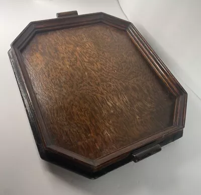 Nice OLD Wood Vintage Tea Tray Serving Charcuterie Board 16 In X 12 In • $34.99