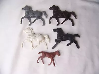 Lot 5 Vintage Louis Marx Play Set Horse • $9.99