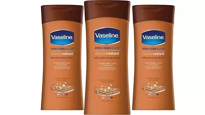 Vaseline Cocoa Radiant With Pure Coco Butter 100 Ml Pack Of 3 • $11.99