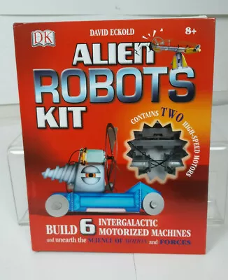 Alien Robots Kit Build 6 Intergalactic Motorized Machines David Eckold Open Box • $18.99