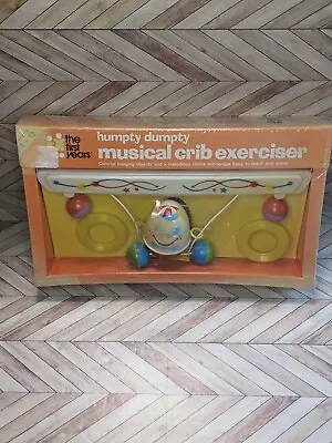 Humpty Dumpty Crib Exerciser Vintage  • $16