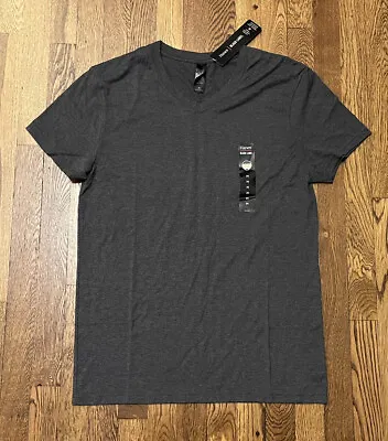 $10 • Buy Hanes Premium Men's Size Medium Short Sleeve Black Label V-Neck T-Shirt