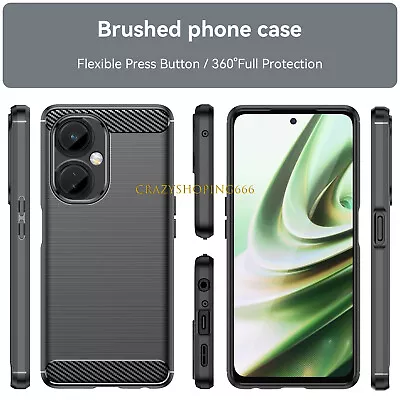 For OnePlus Nord N30 5G Phone Case Slim Carbon Fiber Shockproof Duty Soft Cover • $7.84