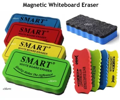 £2.39 • Buy Magnetic Whiteboard Eraser Memo White Board Drywipe Duster Marker Rubber Cleaner